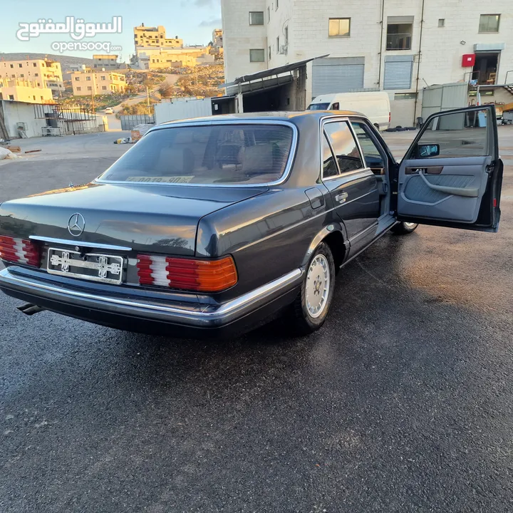 مرسيدس se300 موديل 1990 منفوضة بالكامل