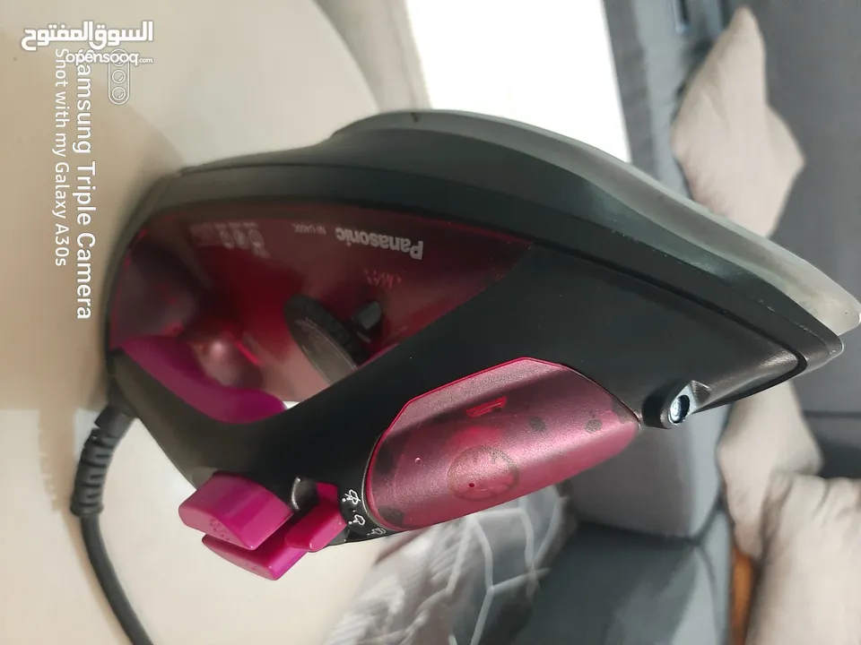 مكواة بخار ماركة باناسونيك 2300W شغاله 100% Panasonic Iron 2300W working fine