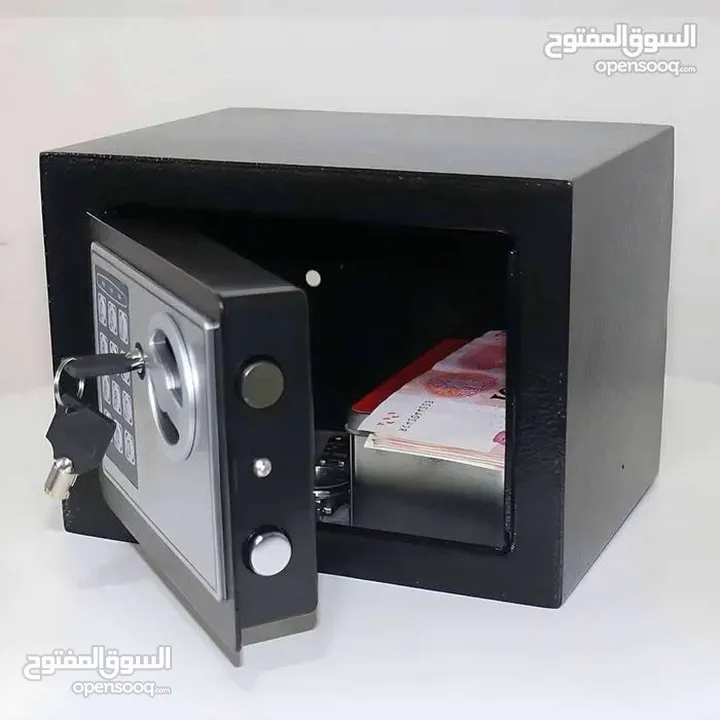 خزنة مقاس 40 سم عرض و 50 ارتفاع و 35 عمق  افضل خزنة للبيت او للمكتب موديل EA 50