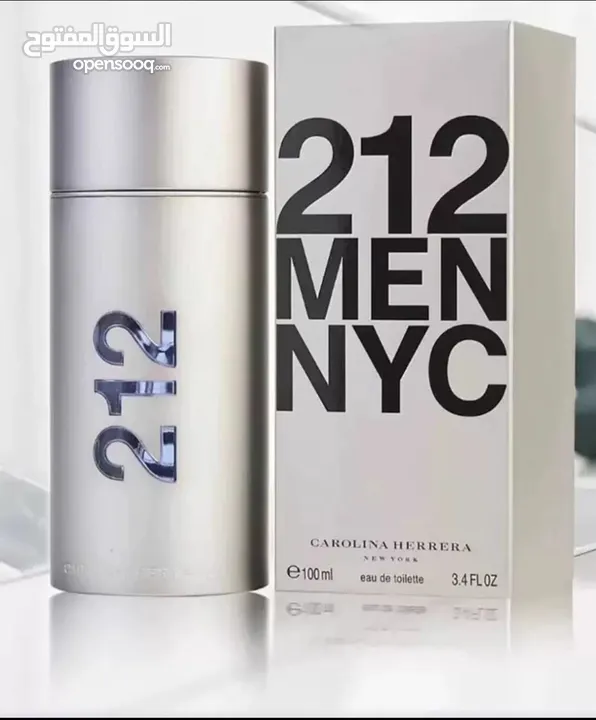 عطر 212 Men NYC من كارولينا هيريرا عطر رجالي أنيق يجسد روح مدينة نيويورك النابضة بالحياة مزيج فريد