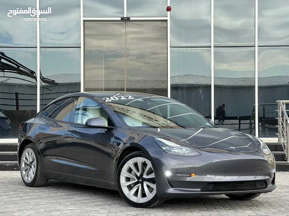 تيسلا لونج رينج دول موتور فحص كامل بسعر حررق Tesla Model 3 dual motor 2022
