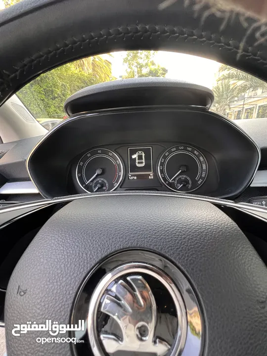 سكودا فبيا بحاله الوكاله عداد12km