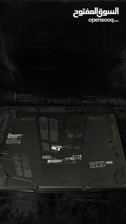 MSI GF65thin Laptop.