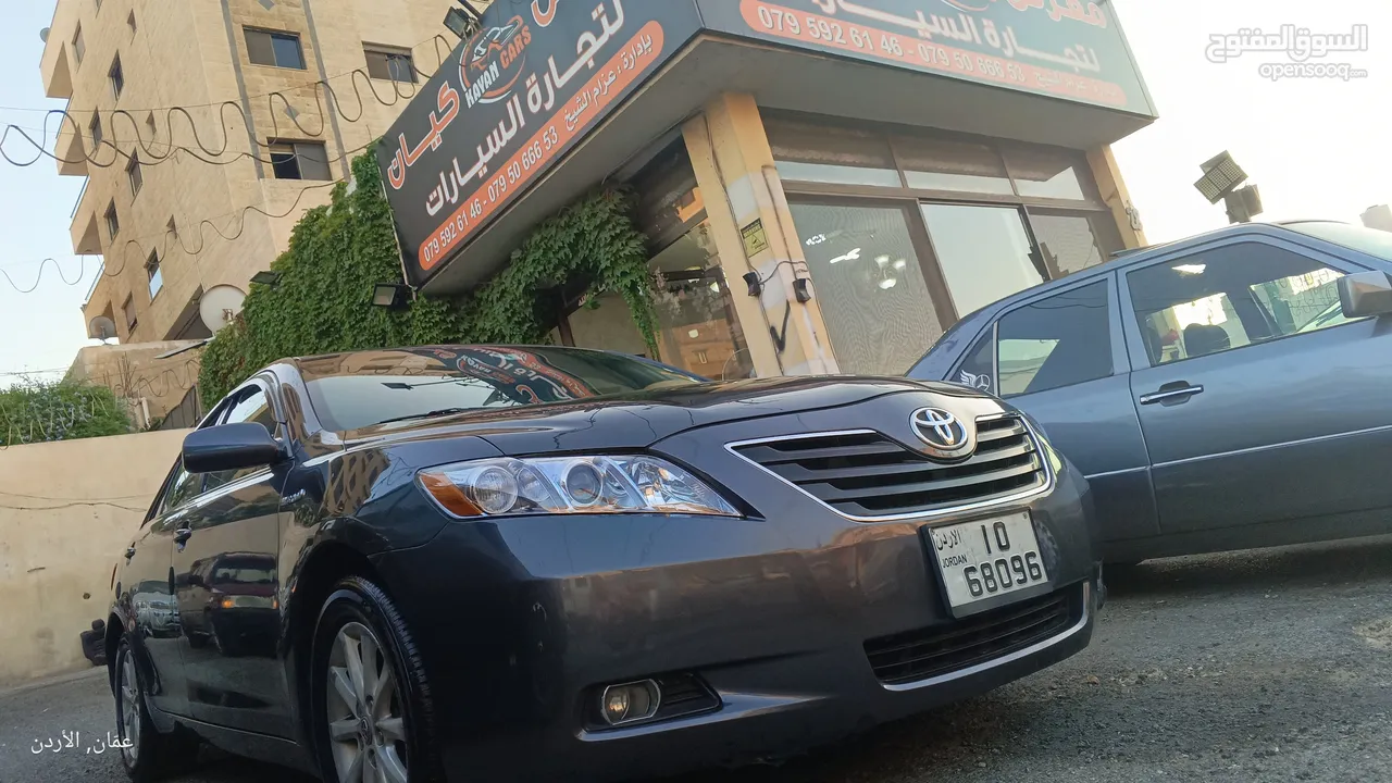 تويوتا كامري 2009 فل كامل مع فتحة للبيع