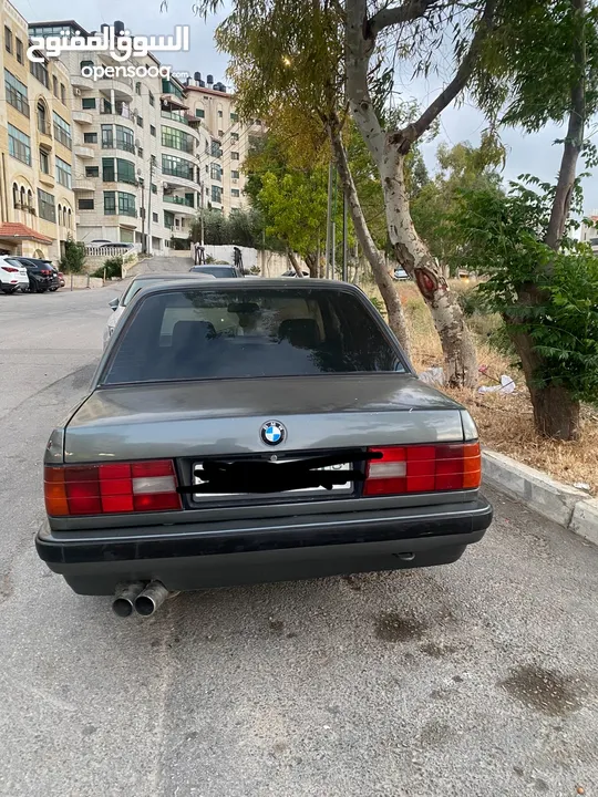 بي ام بوز نمر E30 موديل 1988 ماتور ابيض 2000 6سلندر