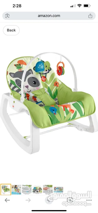 مقعد Fisher-Price كرسي للاطفال مستعمل جودة عالية