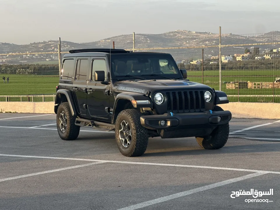 روبيكون هايبرد فل مسكر 2022 دفع رباعي Plug In Hybrid