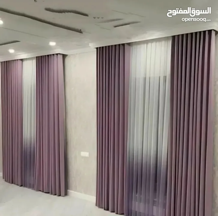 AL Naimi Curtain Shop / We Making All type  New Curtain - Rollers - Blackout anywhere in Qatar