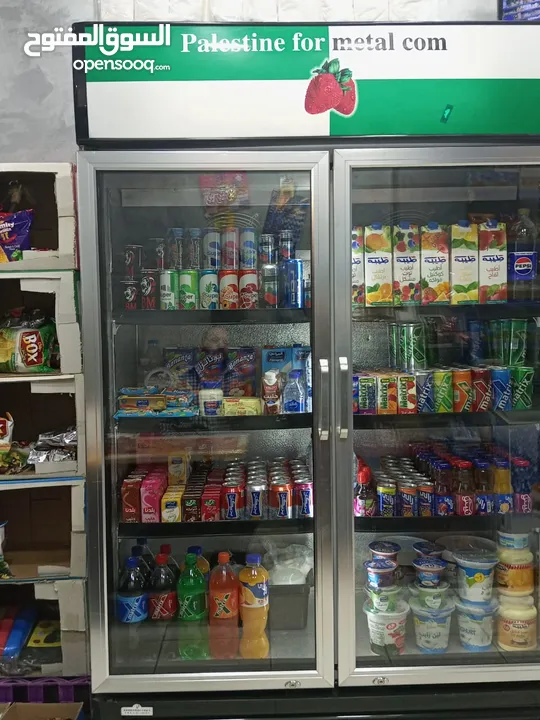 تلاجة بابين وفريزر وكاله للبيع