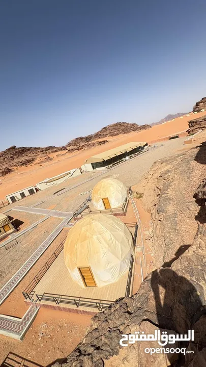فرصة استثمارية منتجع وادي القمر السياحي الفاخر (Investment opportunity: Moon Valley Luxury Resort)