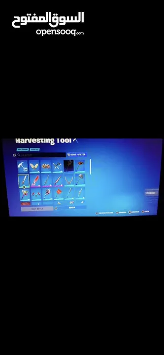 حساب Fortnite للبيع بشتغل بس على البلاستيشن قديم من 2017