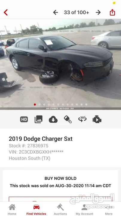 Dodge Charger Sxt 2019 (44 KM)