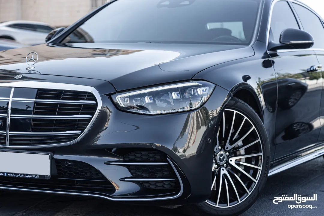 Mercedes S450 2022 Amg kit Mild hybrid 4matic    السيارة وارد الشركة و قطعت مسافة 64,000 كيلو
