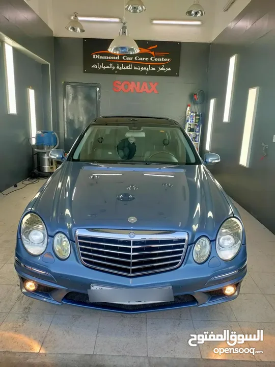 مرسيدس بنز بانوراما E200 2004 محدث 2009
