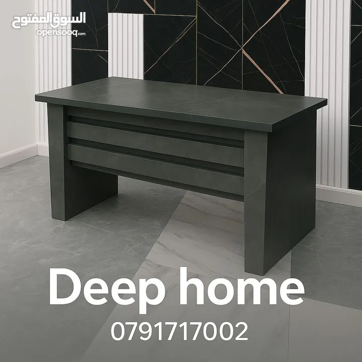 رمادي عصري 120*60 تصميمه يحكي لحاله! مودرن، نظيف، عملي... وكل تفصيلة فيه محسوبة.