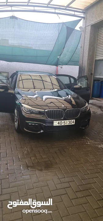 سيارة BMW 740 موديل 2017 مواصفات خاصه فل كامل اعلى مواصفات