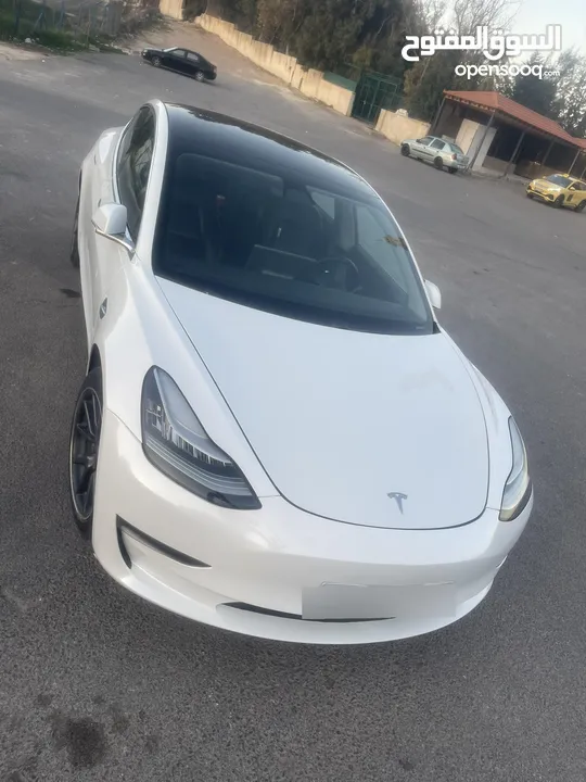 تسلا موديل 3 Model 3 Standard Plus 2019 فحص كامل ترخيص جديد سنة كاملة بسعر مميز