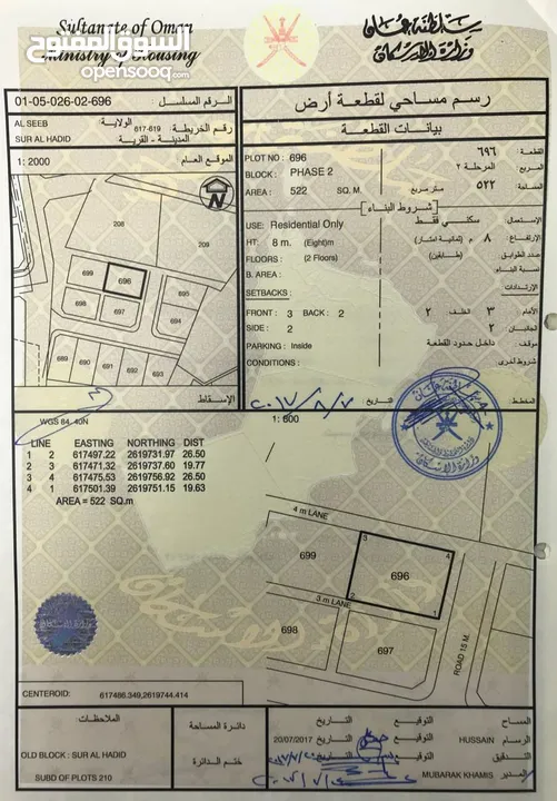 تملك ارضك في سور ال حديد مقابل مجمع دار الزين وتعال شوف السعر كيف