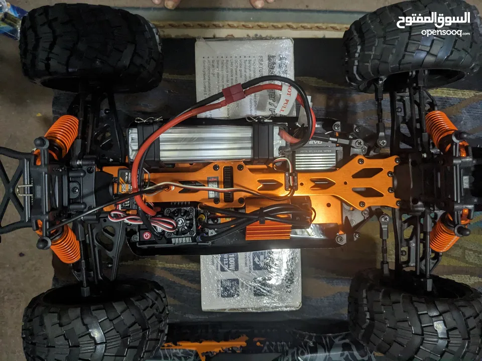 سياره ريموت كنترول للهواه ماركه كاسيموتو Truck جديده    4x4 1/10 Scale 3S lipo battery capability