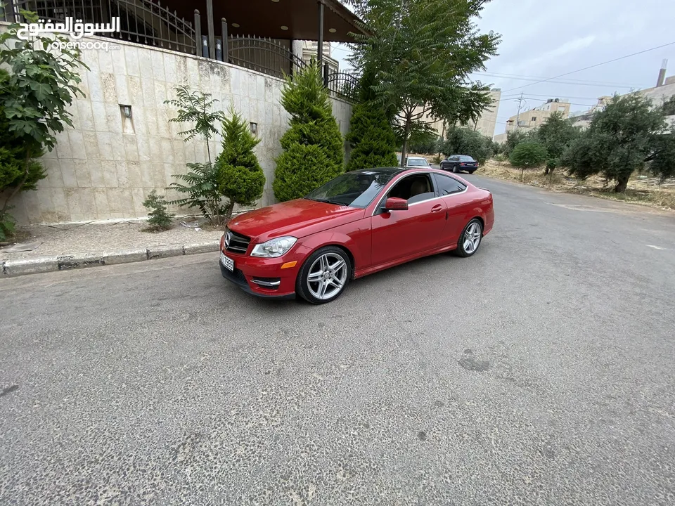 مرسيدس c250 كوبيه موديل 2014