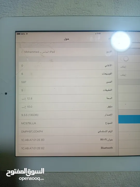 ايباد ايفون للبيع ايباد 2 إقرأ الوصف