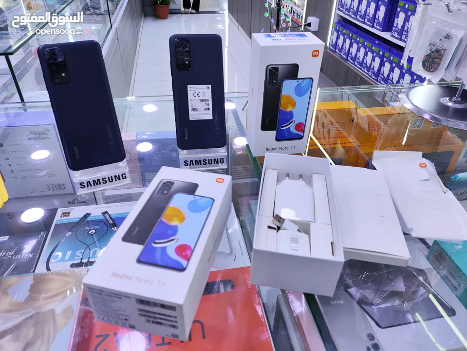 حبات وكالات Note 11 شاومي جيجا 128 رام 12 معه الكرتونه وا اغراضو متوفر توصيل