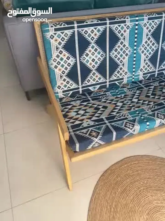 بنش مع  كرسيان حدايق بيت أكسا - from IKSA shop