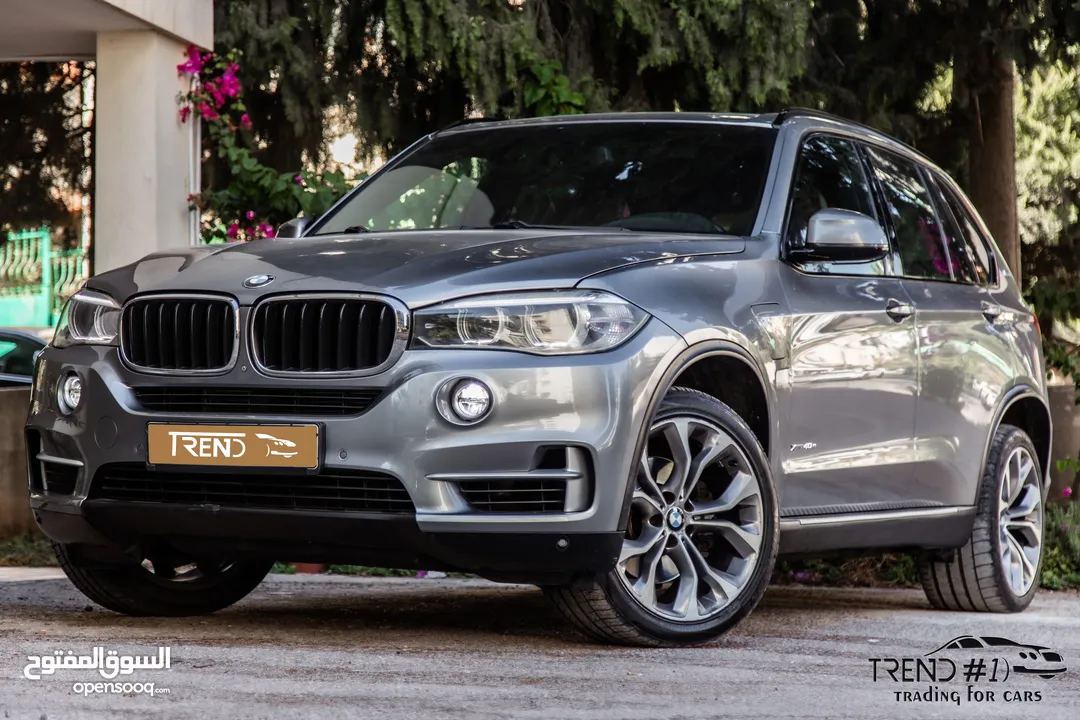 Bmw X5 2016 Plug in Hybrid   السيارة وارد الشركة و مميزة جدا بمواصفاتها