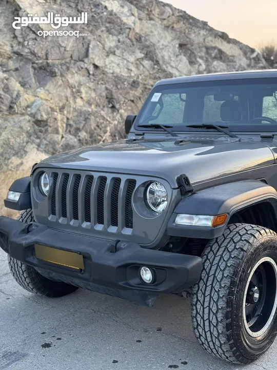 Jeep wrangler Jl 2 doors sport خليجي 2020