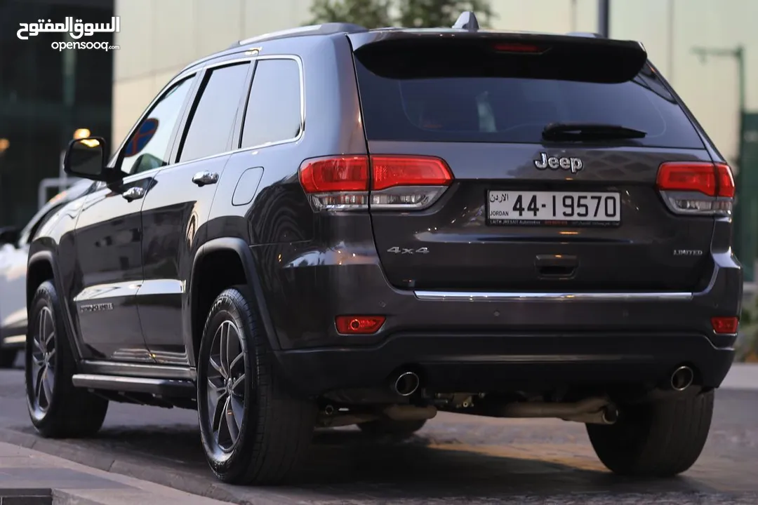 2017 Jeep Grand Cherokee Limited جيب جراند شيروكي ليميتد موديل 2017 فحص كامل 7 جيد بدون ملاحظات