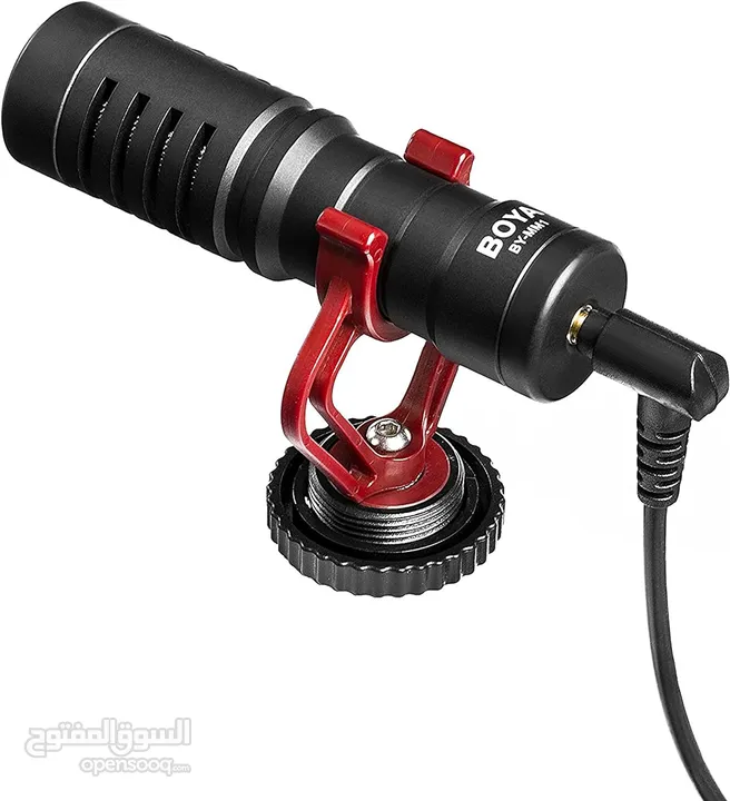 مايك تسجيل احترافي من براند بويا الأصلي للتسريمنغ والبودكاست Boya BY-MM1 Mic for PC & Smart Phone