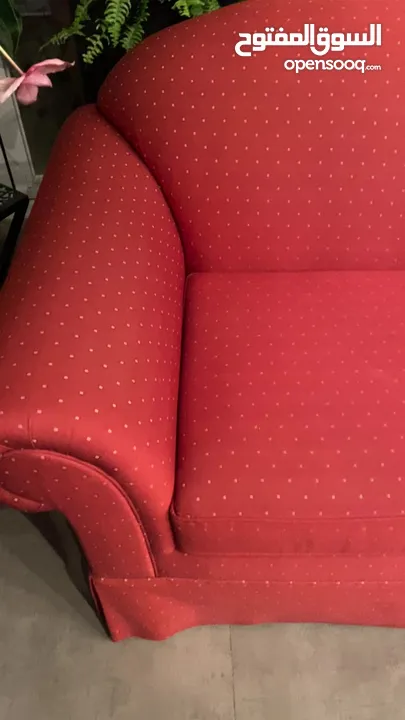 Red Couch- 3 Seater-Good condition