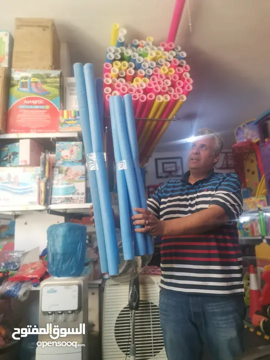 مواسير فوم لحماية الاعمدة طول مترين ونص.