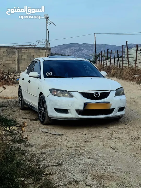 Mazda 3 2008 مشطوب ع الحرق