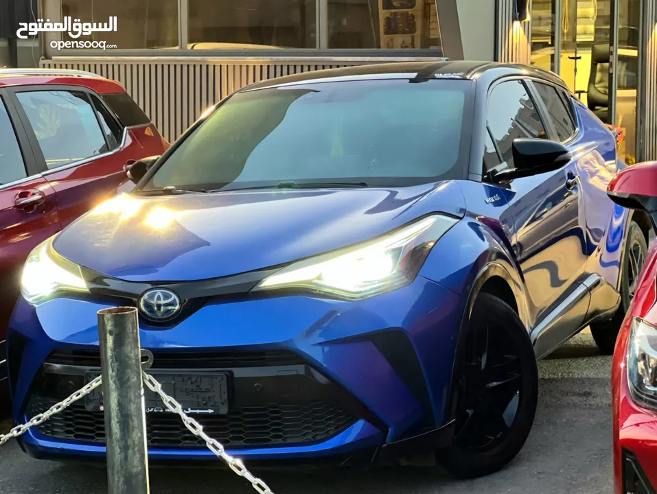 تـويـوتـا C-HR 2021 نـخـب وبحالة الوكاله كاش أو أقساط