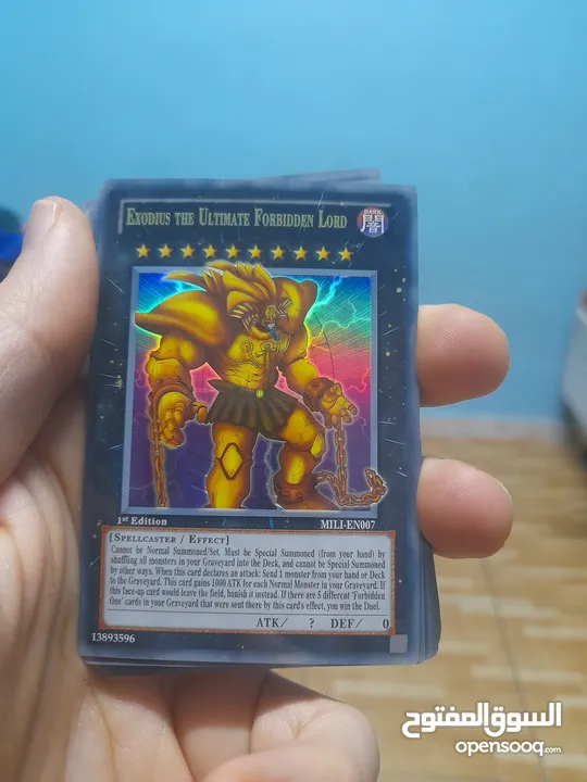 بطاقات yu gi oh اصلية 100+  بطاقة غير مكررة! بطاقات العاب يو غي يو اصدار دعائي اول 1st addition