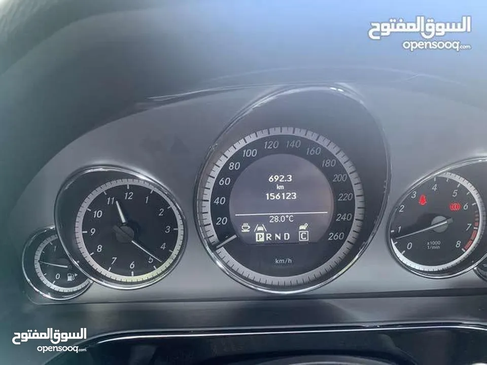مرسيدس E250 فل الفل عدا البانوراما موديل 2010 بحالة الوكالة