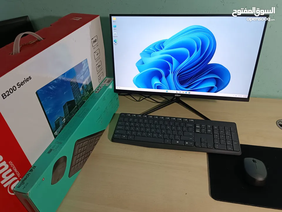 كمبيوتر كامل مدمج مع الشاشة  i7 * i5 Dell hp