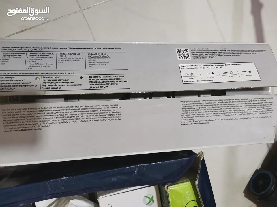 طابعة وسكنر  HP  استخدام مرات بسيطه