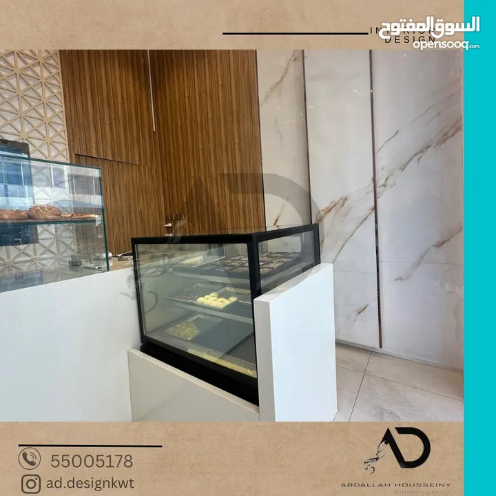 تصميم وتنفيذ وتشطيب ديكورات داخلية وبوث معارض ( المشاريع السكنية والتجارية) تسليم مفتاح م. ديكور