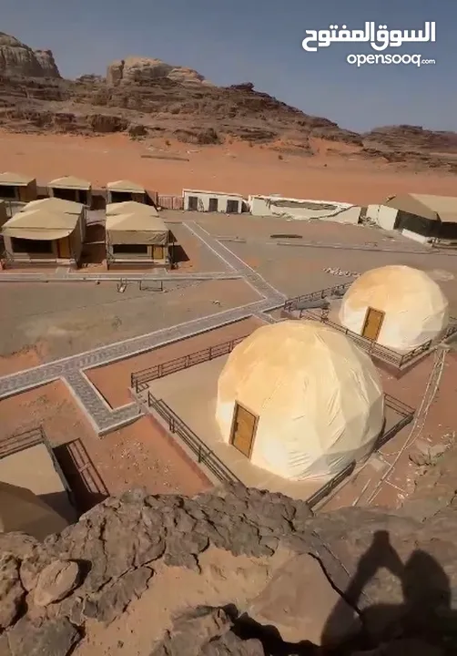 فرصة استثمارية منتجع وادي القمر السياحي الفاخر (Investment opportunity: Moon Valley Luxury Resort)