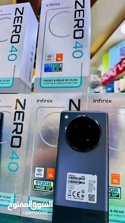 جهاز مستعمل ايام Zero 40 رام 16 جيجا 512 مكفول سنة متوفر توصيل متوفر جديد