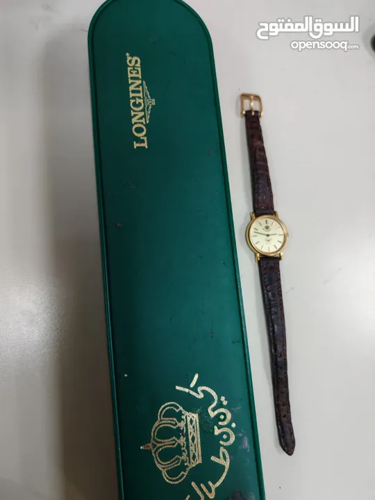 ساعة ستاتي نوع longines اهداء ملكي  فاخرة من النوادر