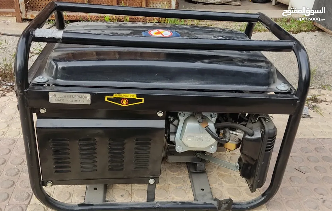 مولدات كهربائية اثنين 5.5 KW صناعة المانية جديدة غير مستعملة نهائيا بسعر 600 دينار للاثنين