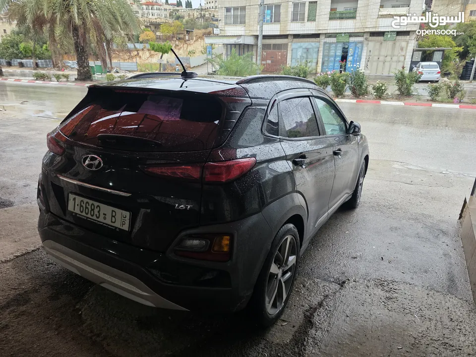 هونداي كونا اعلى طراز بحالة الوكالة بسعر حرق