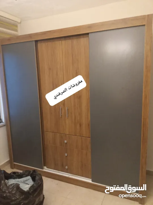خزائن ملابس خشب لامنيت 18م الون متعددة تفصيل حسب الطلب