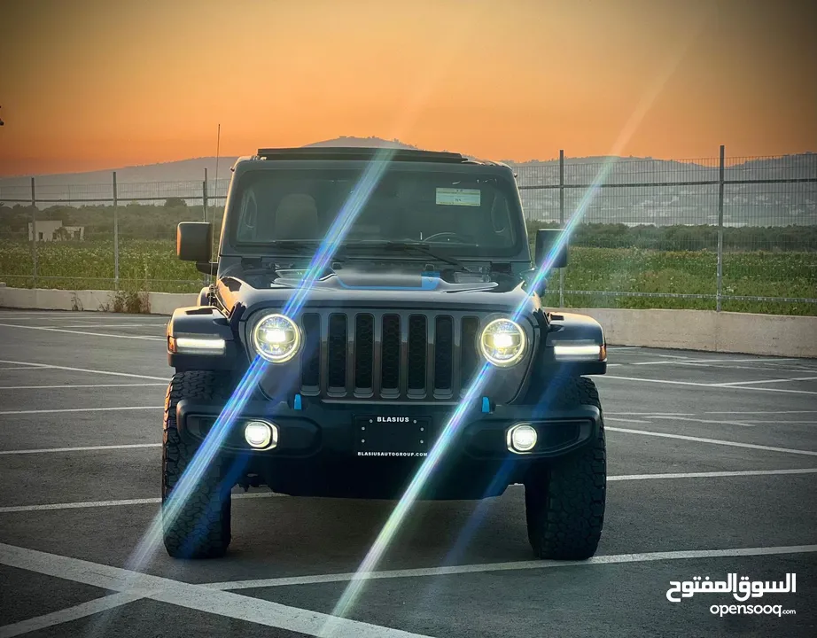 ‏  JEEP WRANGLER RUBICON Hybrid Plug IN Full  جيب روبيكون الجديد هايبرد كهرباء+ بنزين 2022-