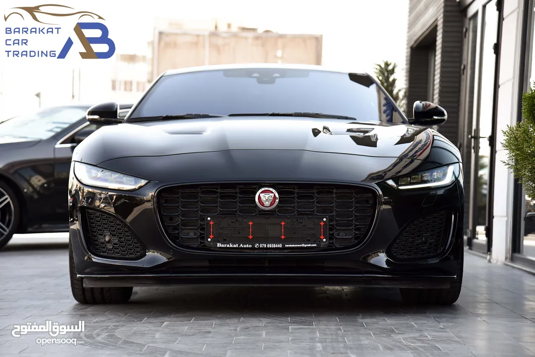 جاكوار F-Type كوبيه بلاك ايديشن وارد الوكالة 2023 Jaguar F-Type Coupe 2.0L Black Edition