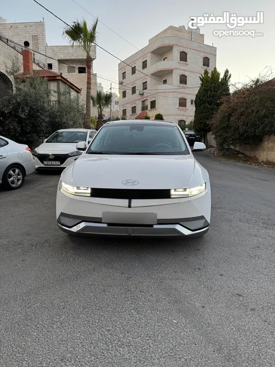 أيونيك 5 هيونداي كهربائية موديل 2022 مجمركة دفع رباعي AWD فل الفل مع بانوراما للبيع مواصفات أوروبية