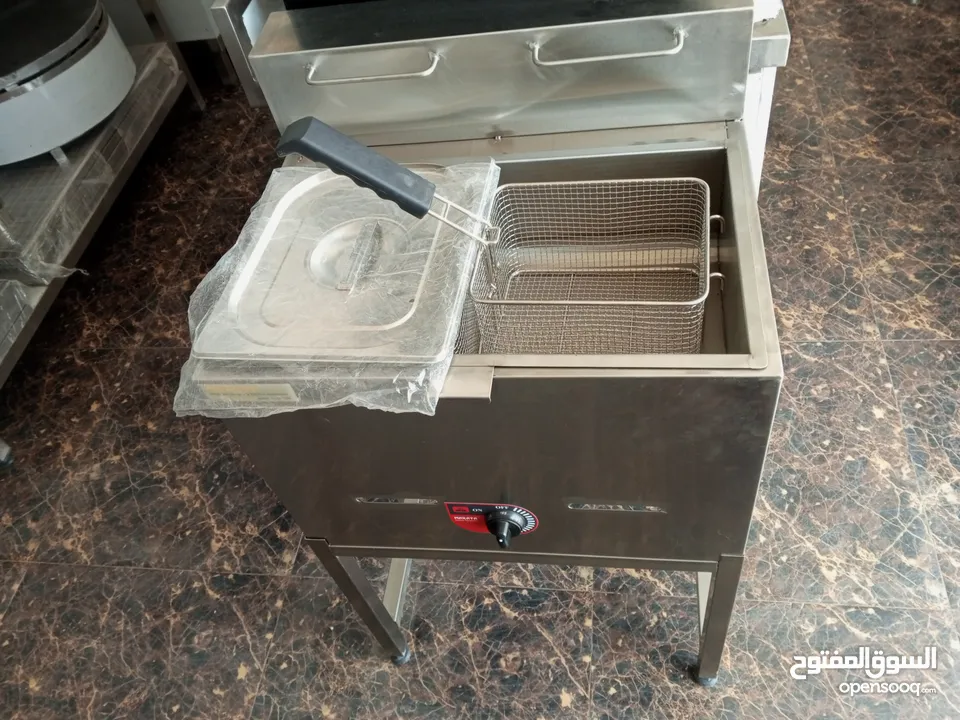 قلايات بطاطس غاز Gas frier machine